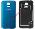 Original battery cover Samsung Galaxy S5 SM-G900F Blue 
