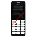 Original Nokia 108 front cover Black (RM945 1 SIM/ RM944 DUAL 2 SIM)