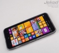 Transparent Jekod TPU case Nokia Lumia 1320 excellent fit in transparent black color.