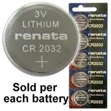 Battery Renata CR2032 3V 225mAh Coin Lithium Battery (1 PIECES) 