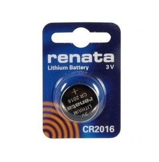  Renata CR2016.TS (BR2016) Lithium 3V 90mAh ( 1) --    5 --