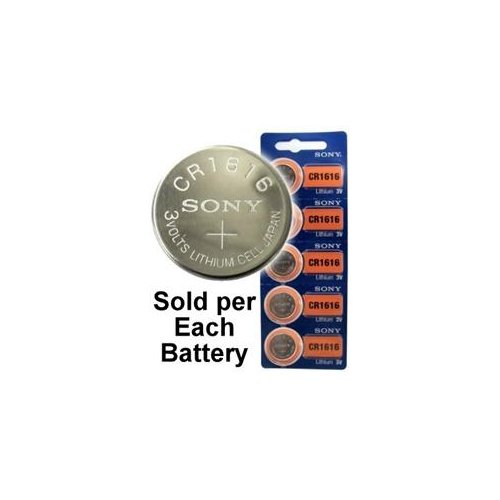  Renata CR1616 Lithium Coin 3V mAh ( 1) --    5 --