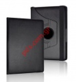 Δερμάτινη θήκη Apple iPad Mini Book stand Black Rotated σε στύλ βιβλίου μαύρο χρώμα με δυνστότητα όρθιας στάσης