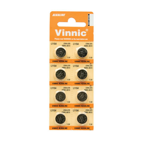   Coin LR44 Vinnic (1 PCS) Blister