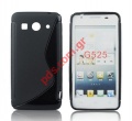 Case TRN S LINE Huawei G525 Black with film screen protector
