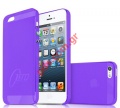 Case silicon Zero.3 Itskins iPhone 5/5S Purple 