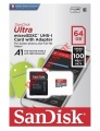   MicroSD SANDISK 64GB C10 A1 UHS- 100mbs (BLISTER)   30/09/2023