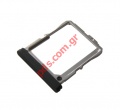 Γνήσια θυρίδα κάρτας SIM tray LG D821 Nexus 5 Black σε μαύρο χρώμα