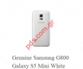 Original battery cover Samsung G800F Galaxy S5 Mini White