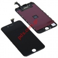 Οθόνη Set LCD (TM/AAA) iPhone 6 Black A1586 4.7 LTE-A σε μαύρο χρώμα