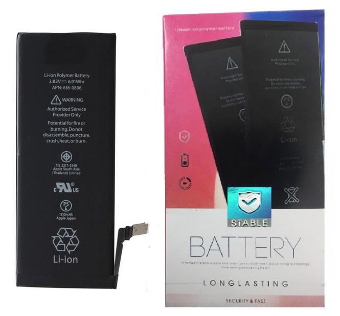 Battery (OEM) iphone 6 4.7inch Type APN-616-0809 (Li-Ion Polymer, 1810mah 3,7V, mAh).