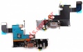Ταινία τροφοδοσίας (OEM) iPhone 6 Charge 4.7 Black dock system σε μαύρο χρώμα