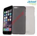 Θήκη Apple iPhone 6 PLUS Jekod TPU Gel Black σε μαύρο διάφανο χρώμα transparent (Blister)