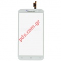 External glass () Lenovo A850 White with touch digitizer 