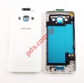 Original back cover Samsung Galaxy SM-A500F A5 White color. 
