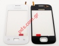 Original external glass Samsung SM-G110H Galaxy Pocket 2 White with touch screen digitizer