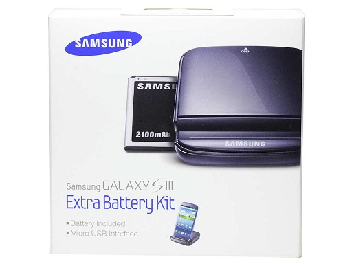 Original Samsung EB-H1G6LLUGSTD battery charger Galaxy S3 i9300 Blister