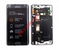 Front cover set LCD Samsung SM-N915FY Galaxy Note Edge Black with touch screen and display
