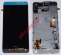 Original Complete set LCD HTC One Mini Blue (Front+LCD+Touchscreen)
