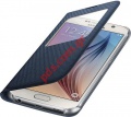 Original case S-View Cover Samsung Galaxy S6 Black (EF-CG920BB) Blister