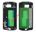 Original middle cover frame Galaxy S6 (G920F) Black for all colors