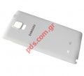 Original battery cover Samsung SM-N910 Galaxy Note 4 White (Logo 4G)