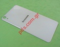 Back battery cover Lenovo S850 White with glass