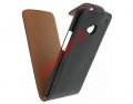 Case flip open Slim HTC ONE M7 Black