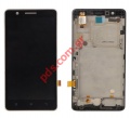 Complete set LCD Display (OEM) Lenovo A536 with front cover and touch screen digitizer black