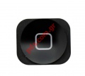 Εξωτερικό πληκτρολόγιο home key button iPhone 5C Black σε μαύρο χρώμα