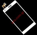 External glass (OEM) Huawei Ascend G6 White with Touch Screen Digitizer