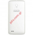 Original battery cover White Alcatel OT 7043K One Touch Pop 2 5.0, OT 7043Y One Touch Pop 2 5.0 