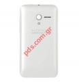 Original battery cover Alcatel OT 4035Y One Touch D3 White 