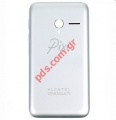 Original battery cover White Alcatel OT 4013X One Touch Pixi 3 (4.0 inch), OT 4013D One Touch Pixi 3 4.0 Dual SIM 