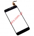 External glass (OEM) Black Alcatel ONE Touch Idol X OT-6040, 6040D, 6040X Touch screen panel with digitizer