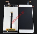 Set LCD () Xiaomi Mi4 White with front cover external glass with touch screen digitizer and lcd display