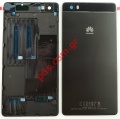 Original battery cover Huawei P8 Lite 2016 Black (ALE-L21)