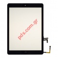 External glass (OEM) Apple iPad AIR 5GN (W/HOME FLEX) Black replacement touch screen