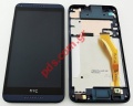  complete  (OEM) Dark Blue HTC Desire 816, D816n, Desire 816 Dual Sim, D816w (Front cover +Display LCD+Touchscreen)   .