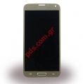 Original Complete set LCD Gold Samsung SM-G903F Galaxy S5 Neo (Display+LCD+Touchscreen digitizer)