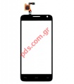 External Alcatel (OEM) Idol 2 Mini S OT 6036 Touch Screen (digitizer glas panel) Black.