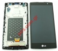 Original set LCD White LG H500F Magna Front cover with touch screen Digitizer and Display