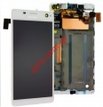 Original front cover White with touch screen LCD display Sony Xperia C4 E5303, E5306, E5353, Xperia C4 Dual SIM E5333, E5343, E5363 