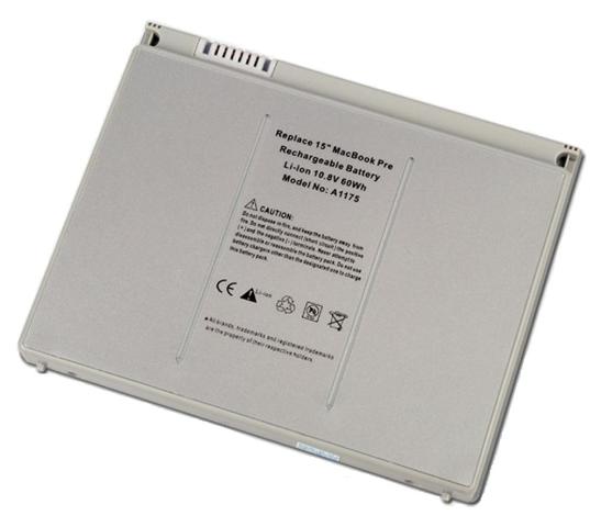 Compatible battery for APPLE MAC BOOK A1175, MA348, M6099, MA348*/A, MA348G/A, MA348J/A