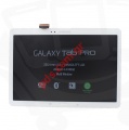 Original LCD set White Samsung SM-T520 Galaxy Tab Pro 10.1 WiFi (Front cover with touch screen, display)