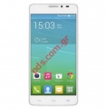    White Alcatel OT 6043D One Touch Idol X + (PLUS)   