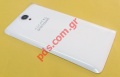 Original battery cover White Alcatel OT 6043D One Touch Idol X + Plus 
