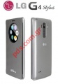 Original flip cover case LG G4 Stylus CFV-120 Grey BLISTER