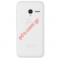 Battery cover Alcatel OT 4027D One Touch 4027D Pixi 3 (4.5 inch) Dual SIM White 