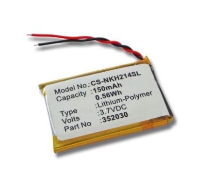 Battery for Bluetooth Nokia BH-214 Li-Polymer 150mah